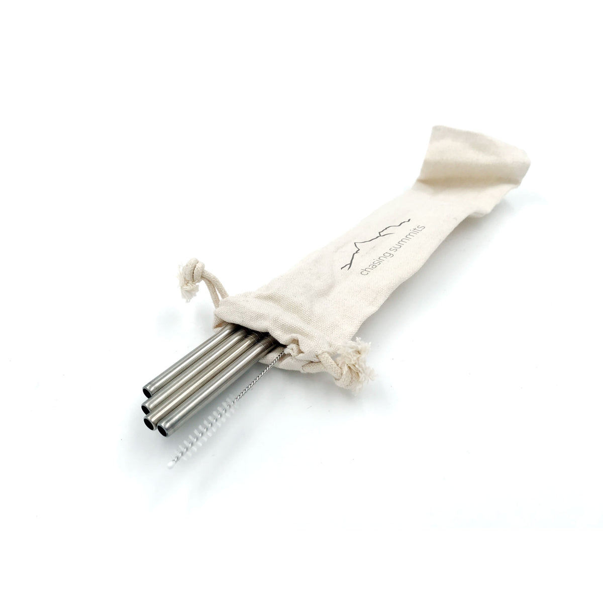 Stainless steel drinking straws