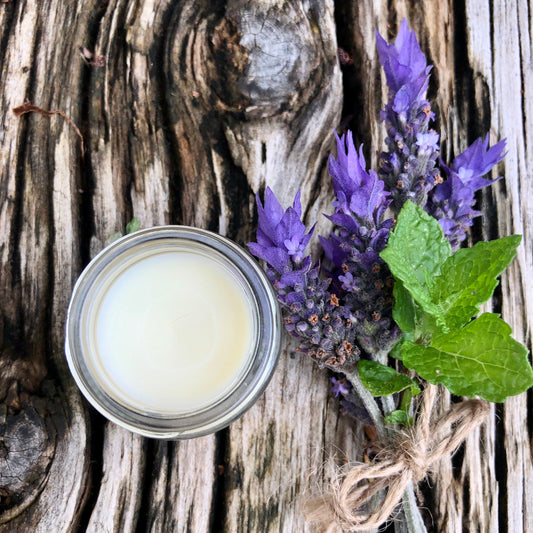 peppermint & lavender lip balm